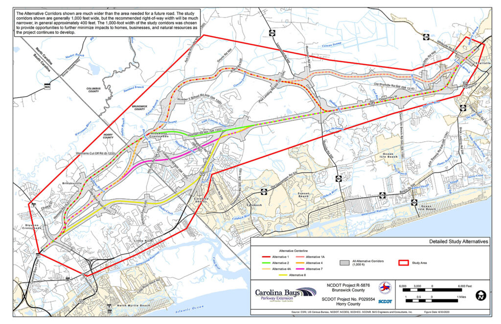 NCDOT/SCDOT Carolina Bays Parkway (SC 31) Extension - NV5